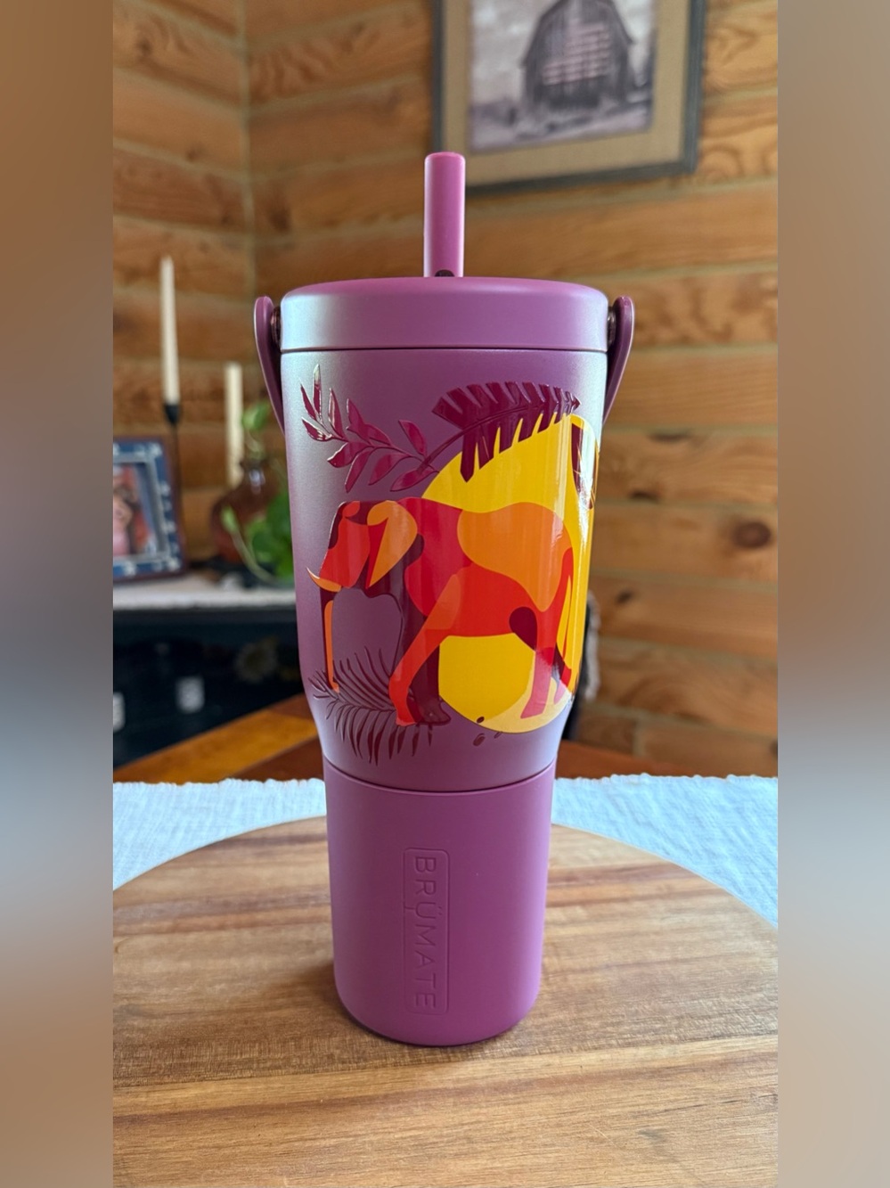 ELEPHANT VALLEY Brumate 35oz Resa LEAKPROOF Water Bottle • Lmtd Ed